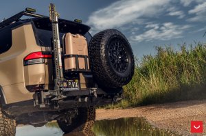 Lexus GX 550 Custom Wheels - HFX-1 by Vossen - Gloss Black Lexus GX 550 Custom Wheels - HFX-1 by Vossen - Gloss Black